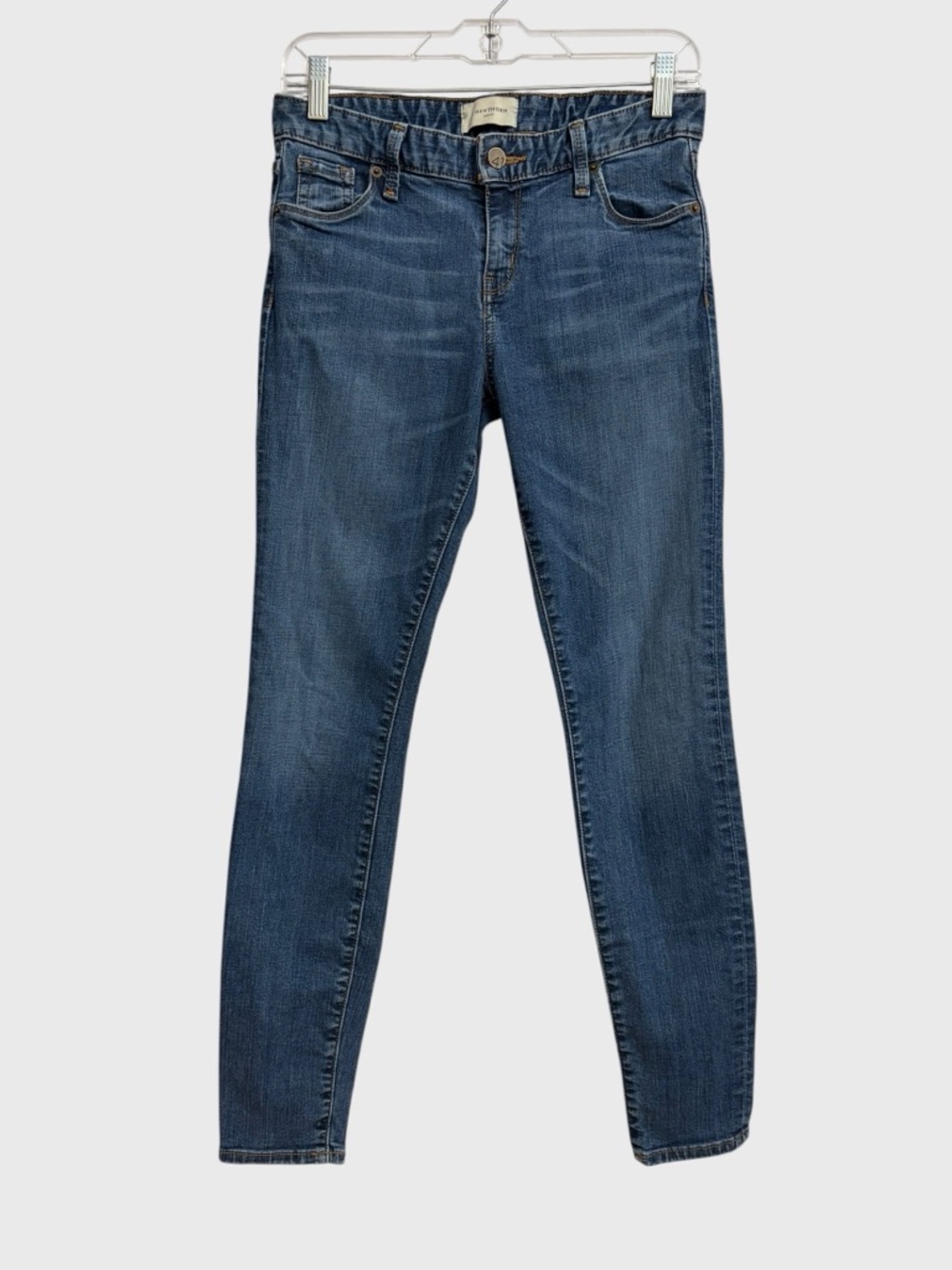 Stitch Fix 41 Hawthorn Skinny Jeans Women's Size 27 Mid Wash Whiskering Preppy